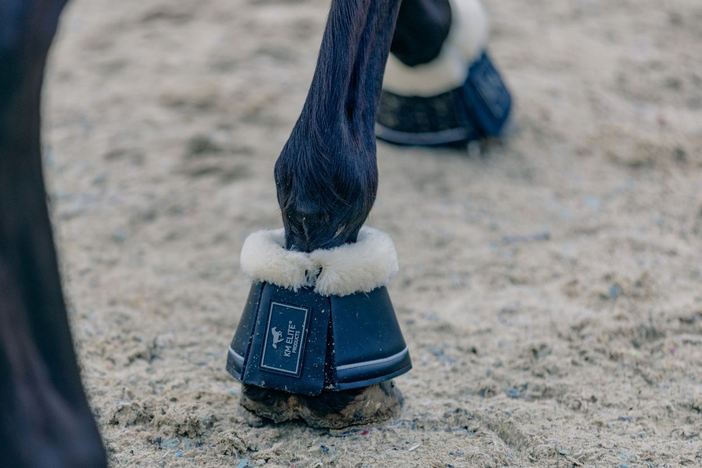 KM Elite Teddy Soft Over Reach Boots