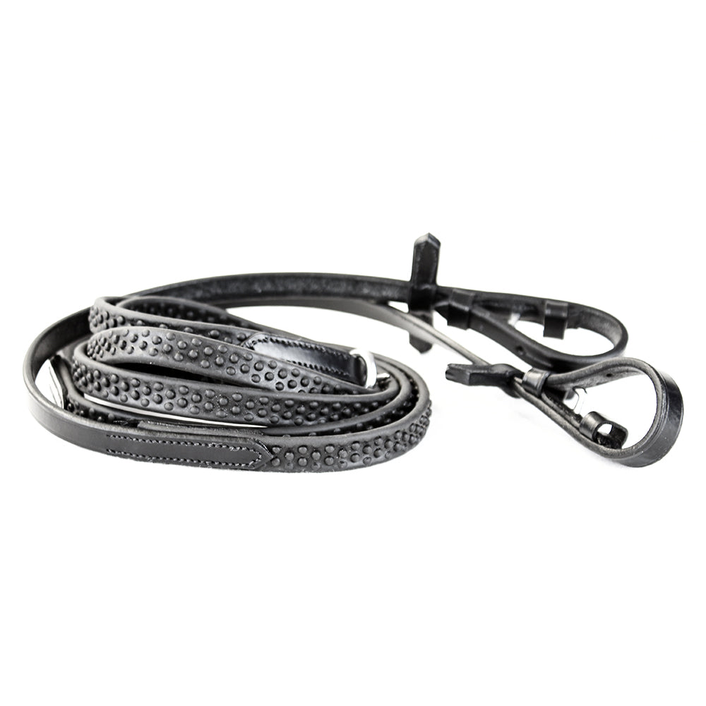 KM Elite Pro Grip Eventer Reins