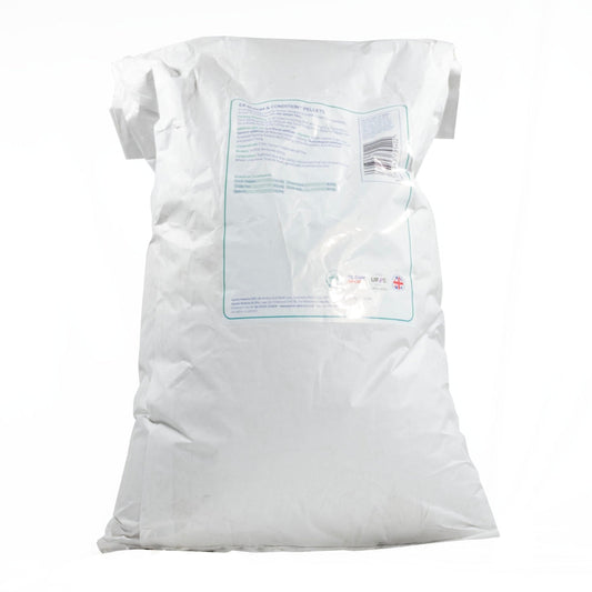 EA Bloom & Condition Pellets 18kg Bag Back Label