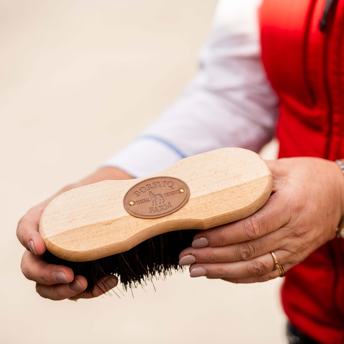 Borstiq Shaped Arenga Horse Brush