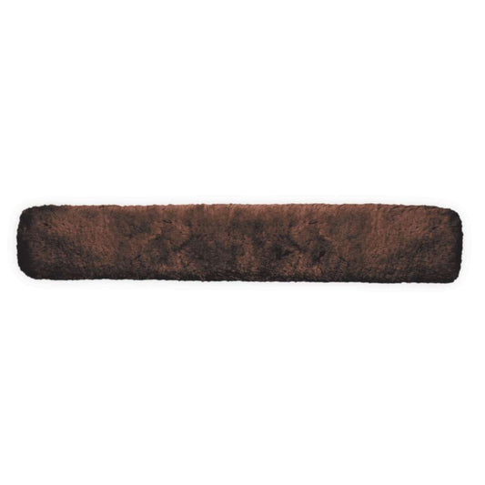 100% Merino Sheepskin Girth Sleeve 60x12 Mocha