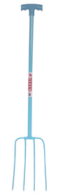 Red Gorilla - 4 Prong Manure Fork with T Handle