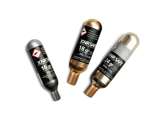 Demo pack 5 cartridges 16 gr / 18 gr / 24 gr