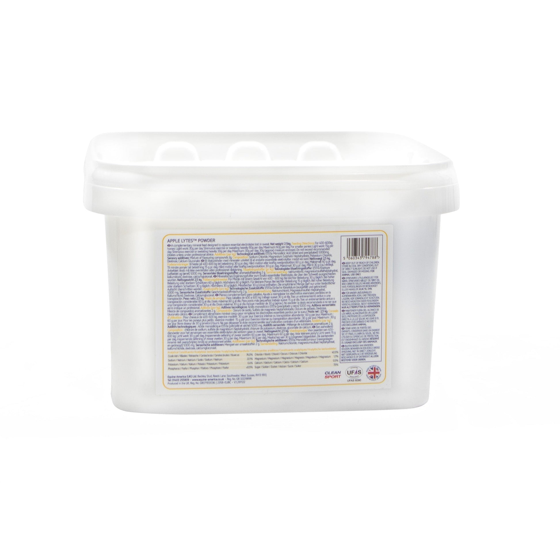 Apple Lytes Back Label