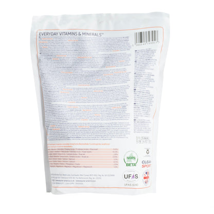 Everyday Vitamins & Minerals 1.5kg Back Label