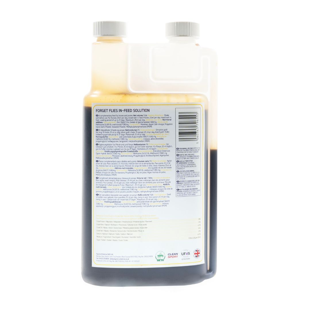 Forget Flies In-Feed Solution 1ltr