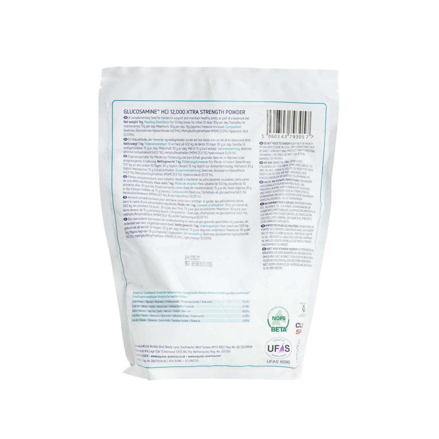 GLUCOSAMINE HCI 12,000 - Premium Quality