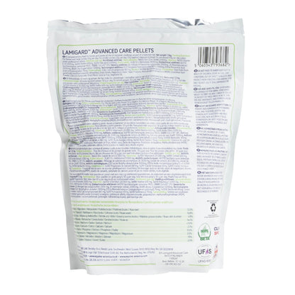 Lamigard Advanced Care Pellets 1.5kg Back Label