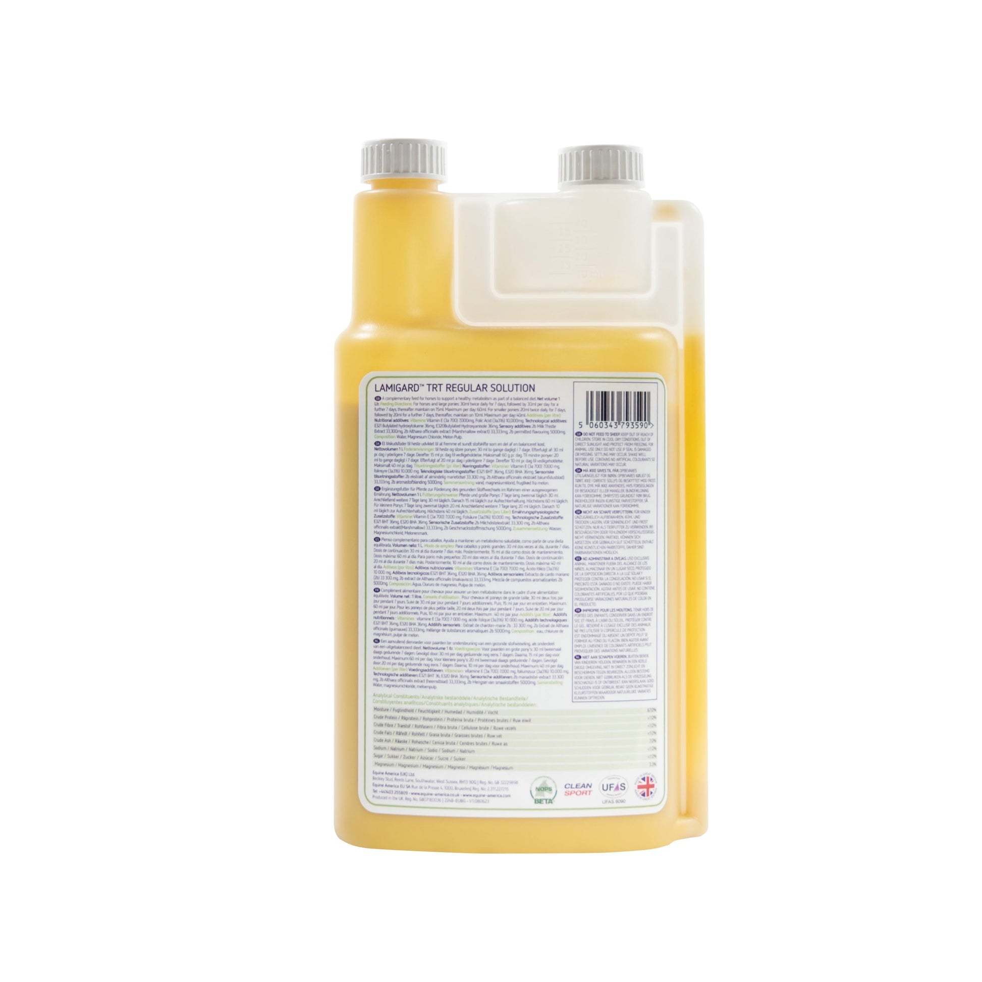 Lamigard TRT Regular Solution 1ltr Back Label