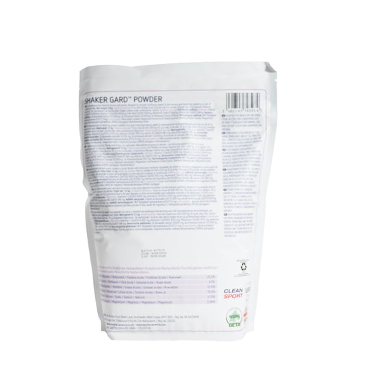 Shaker Gard Powder 1.5kg Back Label