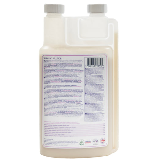 So-Kalm Solution Back Label