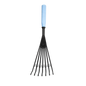 Short Plastic Rake - Sky Blue