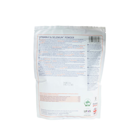 Vitamin E & Selenium 1kg Back Label
