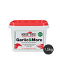 Horse First Supplements Garlic & More container with red lid on a white background