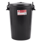 Multi Bin with Lid 100L - Red Gorilla - UK - SP100BK.