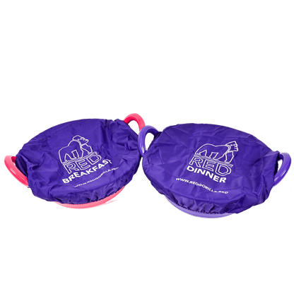 TubCover Breakfast & Dinner Pack - Red Gorilla - UK - COV.PAIR.P